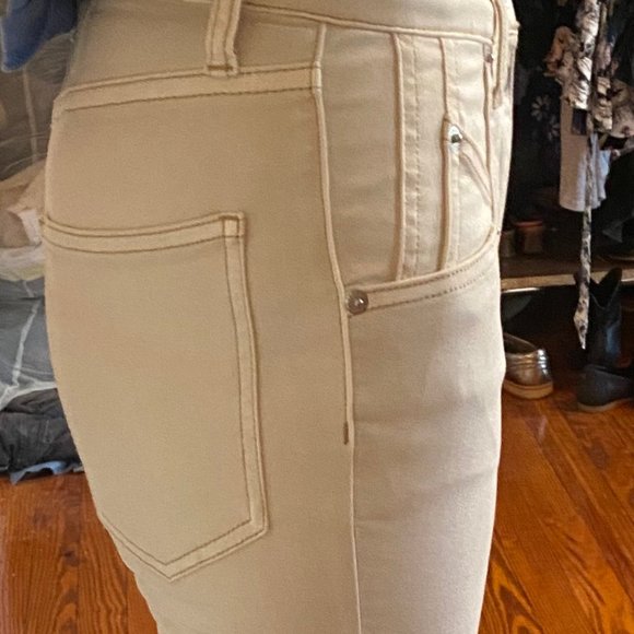 New Current/Elliott white high waisted jeans - Picture 2 of 5